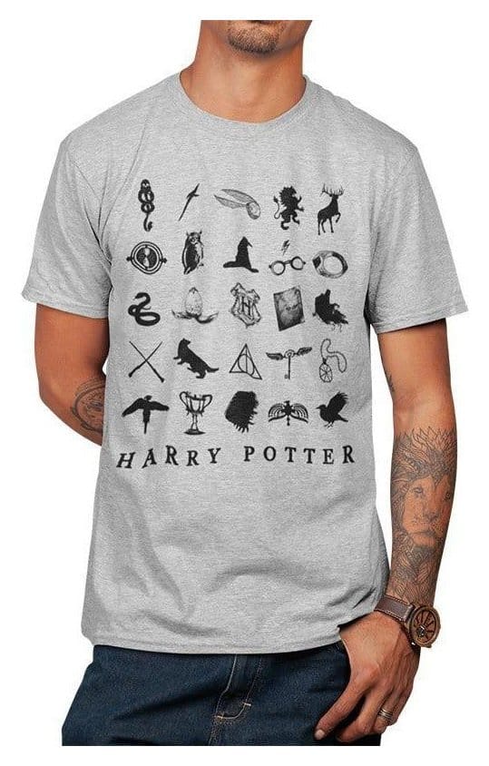Harry Potter T-Shirt Icons Size XXL 5054015493802