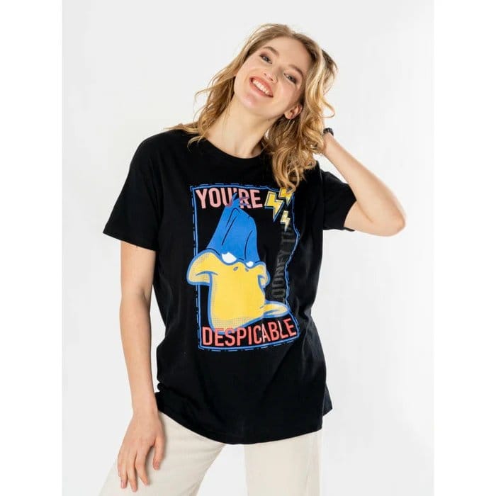 Looney Tunes T-Shirt Daffy You're Despicable Size M 5054015500036