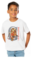 Harry Potter Kids T-Shirt Gryffindor Mosaic Size 12-13 5054015508803