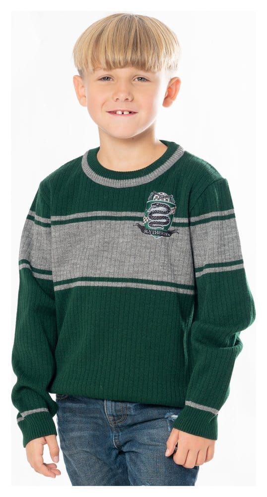 Harry Potter Kids Sweater Slytherin Size 9-10 5054015503372