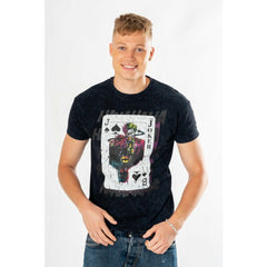 DC Comics T-Shirt The Joker Acid Wash Playing Card Größe XXLDC Comics T-Shirt The Joker Acid Wash Playing Card Size XXLDC Comics T-Shirt The Joker Acid Wash Playing Card (XXL)DC Comics Camiseta The Joker Acid Wash Playing Card Talla XXL 5054015504935