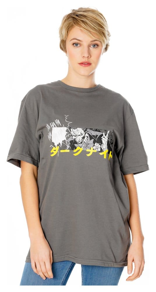 DC Comics T-Shirt The Joker Manga Ha Ha Size S 5054015506847