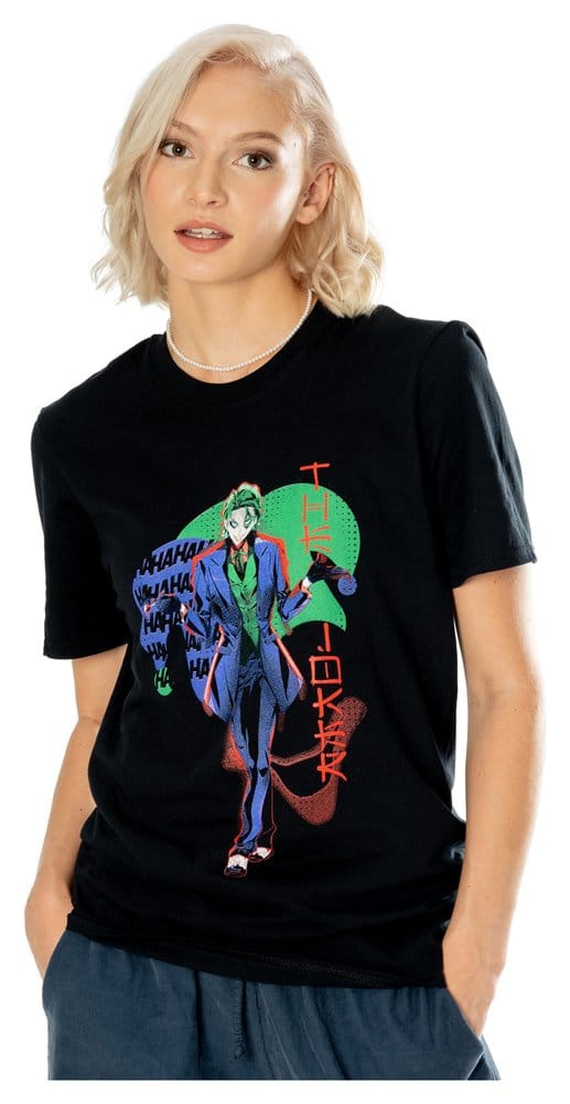 DC Comics T-Shirt The Joker Anime Red Light Size S 5054015507691