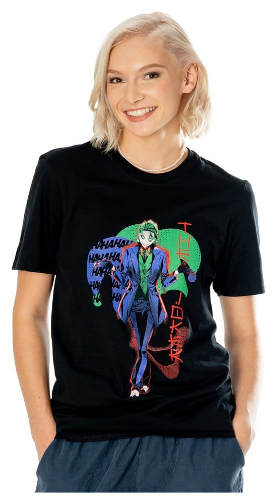 DC Comics T-Shirt The Joker Anime Red Light Size S 5054015507691