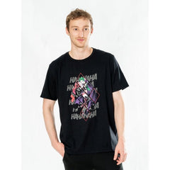 DC Comics T-Shirt Harley Quinn Joker Diamond Size S 5054015507745