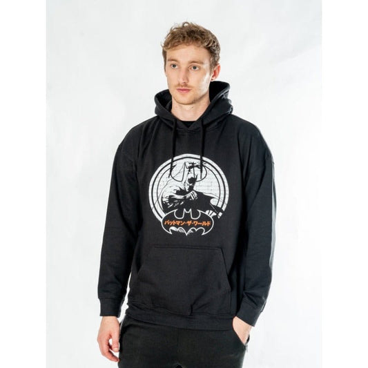 DC Comics Kapuzenpullover Batman Anime Wall Größe XLDC Comics Hooded Sweater Batman Anime Wall Size XLDC Comics sweater à capuche Batman Anime Wall (XL)DC Comics Sudadera capucha Batman Anime Wall Talla XL 5054015507875