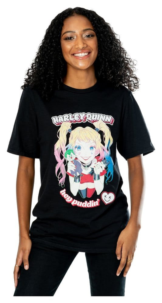 DC T-Shirt Harley Quinn Anime Puddin' Größe XLDC T-Shirt Harley Quinn Anime Puddin' Size XLDC T-Shirt Harley Quinn Anime Puddin' (XL)DC Camiseta Harley Quinn Anime Puddin' Talla XL 5054015508674