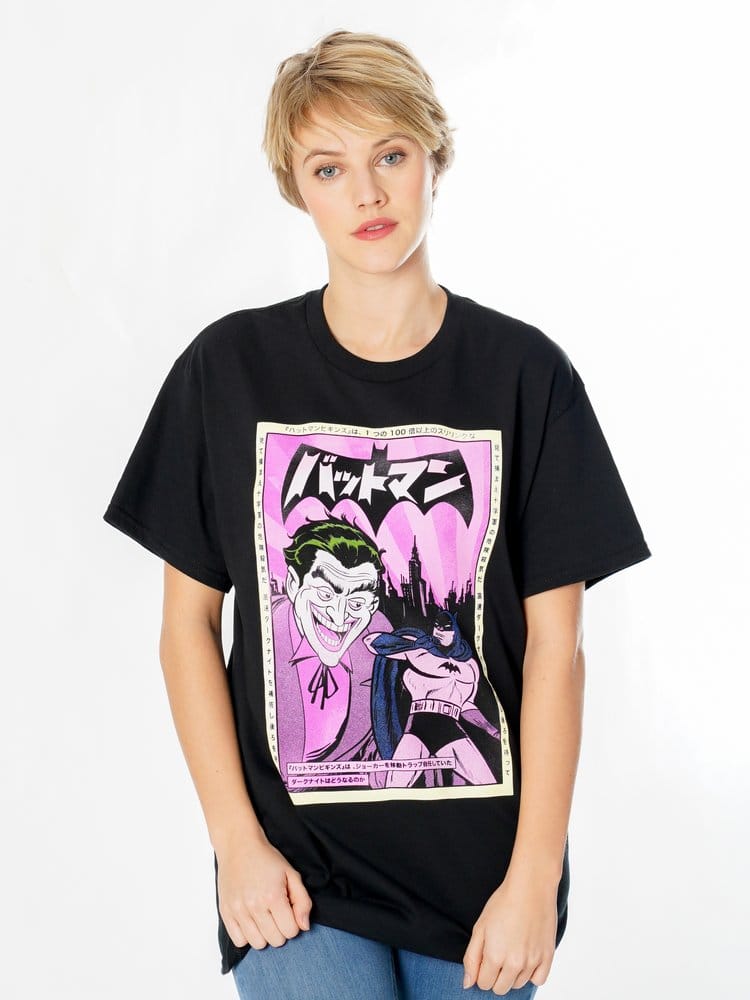 Batman T-Shirt Joker Anime Poster Größe MBatman T-Shirt Joker Anime Poster Size MBatman T-Shirt Joker Anime Poster (M)Batman Camiseta Joker Anime Poster Talla M 5054015508933