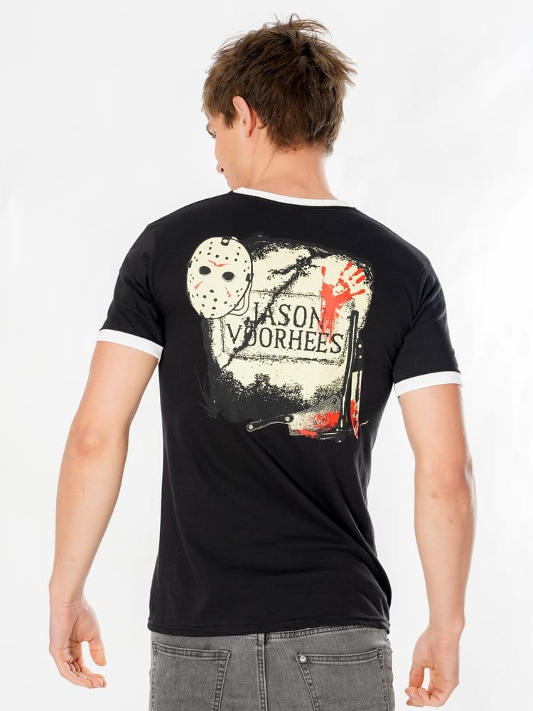 Freitag der 13. T-Shirt Life Ring Mask Reverse Größe MFriday the 13th T-Shirt Life Ring Mask Reverse Size MVendredi 13 T-Shirt Life Ring Mask Reverse (M)Viernes 13 Camiseta Life Ring Mask Reverse Talla M 5054015509831
