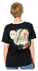 Friday the 13th T-Shirt Life Ring Mask Reverse Size S 5054015509824