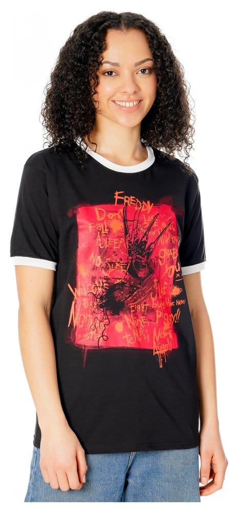 Nightmare - Mörderische Träume T-Shirt Freddy Claw Größe XLA Nightmare on Elm Street T-Shirt Freddy Claw Size XLLes Griffes de la nuit T-Shirt Freddy Claw (XL)Pesadilla en Elm Street Camiseta Freddy Claw Talla XL 5054015509954