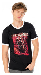 Nightmare - Mörderische Träume T-Shirt Springwood High Größe MA Nightmare on Elm Street T-Shirt Springwood High Size MLes Griffes de la nuit T-Shirt Springwood High (M)Pesadilla en Elm Street Camiseta Springwood High Talla M 5054015509985