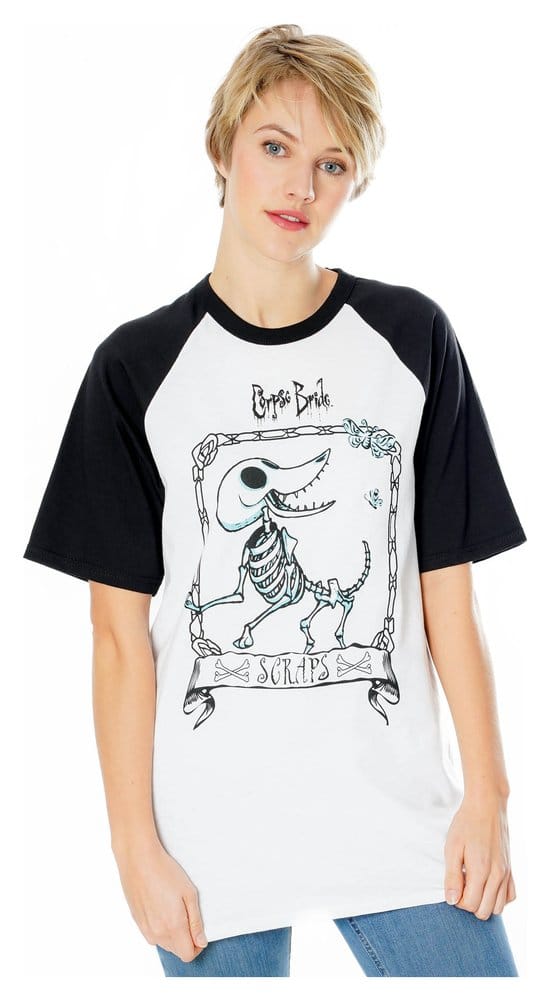 Corpse Bride T-Shirt Scraps Größe MCorpse Bride T-Shirt Scraps Size MLes Noces funèbres T-Shirt Scraps (M)La novia cadáver Camiseta Scraps Talla M 5054015510387