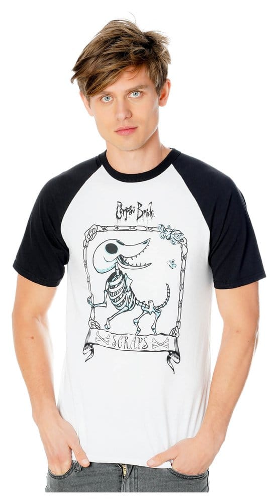 Corpse Bride T-Shirt Scraps Größe LCorpse Bride T-Shirt Scraps Size LLes Noces funèbres T-Shirt Scraps (L)La novia cadáver Camiseta Scraps Talla L 5054015510394
