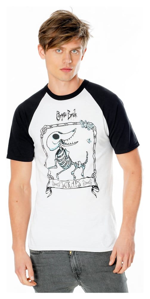Corpse Bride T-Shirt Scraps Größe MCorpse Bride T-Shirt Scraps Size MLes Noces funèbres T-Shirt Scraps (M)La novia cadáver Camiseta Scraps Talla M 5054015510387