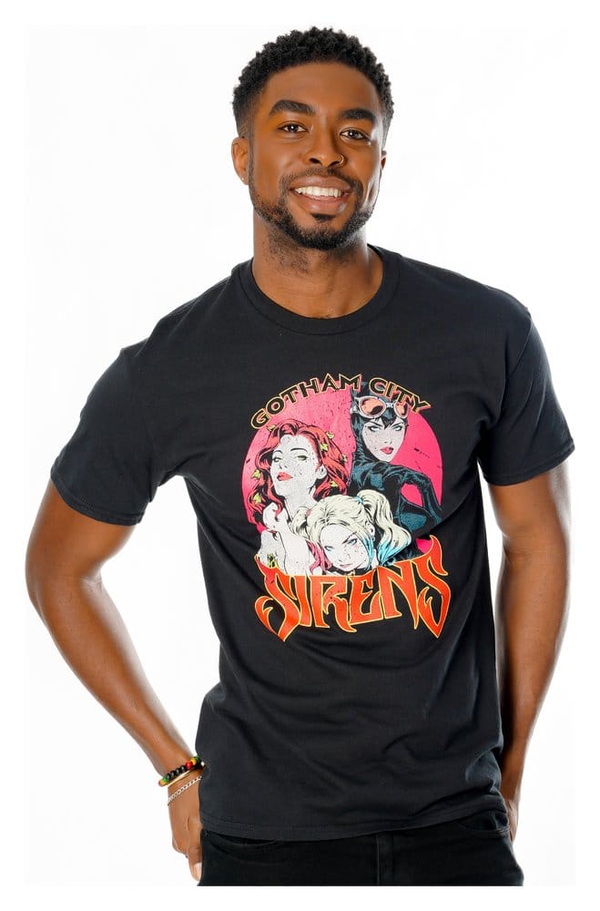 Gotham City Sirens T-Shirt Vintage Poster Size S 5054015510479