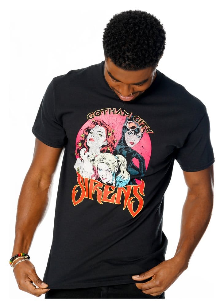 Gotham City Sirens T-Shirt Vintage Poster Size S 5054015510479