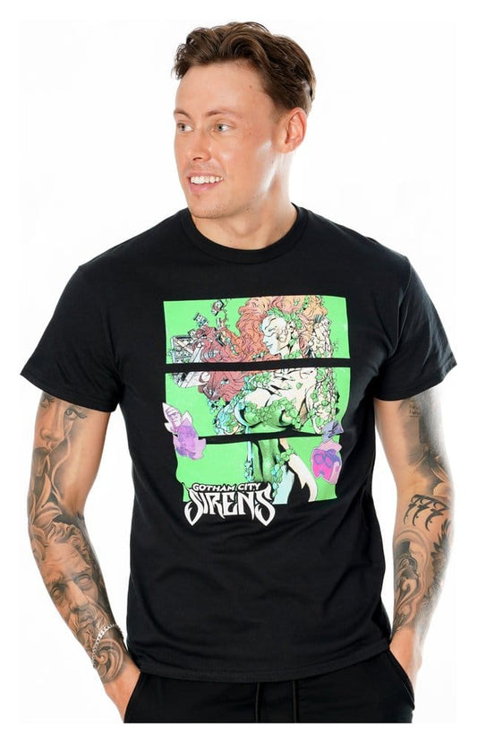 Gotham City Sirens T-Shirt Poison Ivy Sirens Cash Black Größe LGotham City Sirens T-Shirt Poison Ivy Sirens Cash Black Size LGotham City Sirens T-Shirt Poison Ivy Sirens Cash Black (L)Gotham City Sirens Camiseta Poison Ivy Sirens Cash Black Talla L 5054015510660