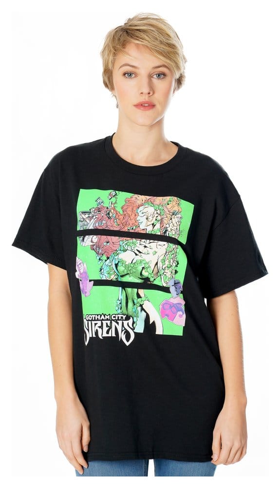 Gotham City Sirens T-Shirt Poison Ivy Sirens Cash Black Size S 5054015510646