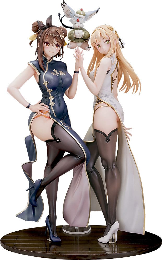 Atelier Ryza 2: Lost Legends & the Secret Fairy PVC Statue 1/6 Ryza & Klaudia: Chinese Dress Ver. 28 cm 4580678969695