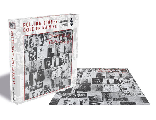 The Rolling Stones Rock Saws Jigsaw Puzzle  Exile On Main St. (500 pieces) 0803343256512