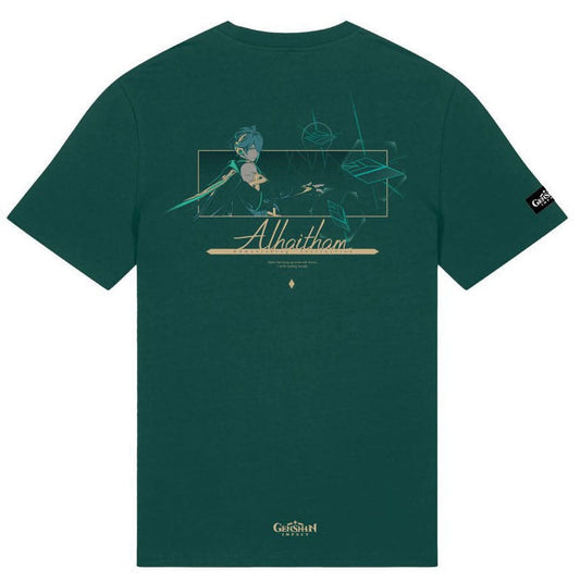 Genshin Impact T-Shirt Alhaitham Green Size S 5056754997900