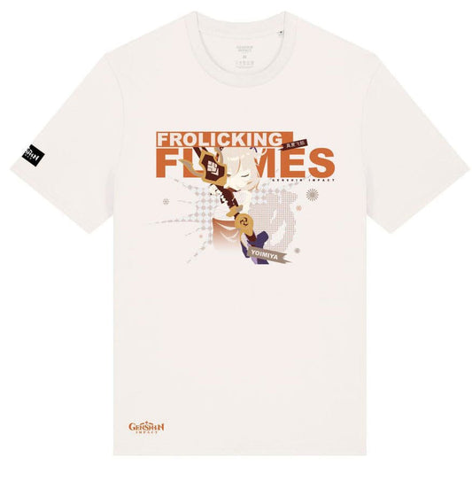 Genshin Impact T-Shirt Yoimiya Frolicking Flames Size S 5056797207523