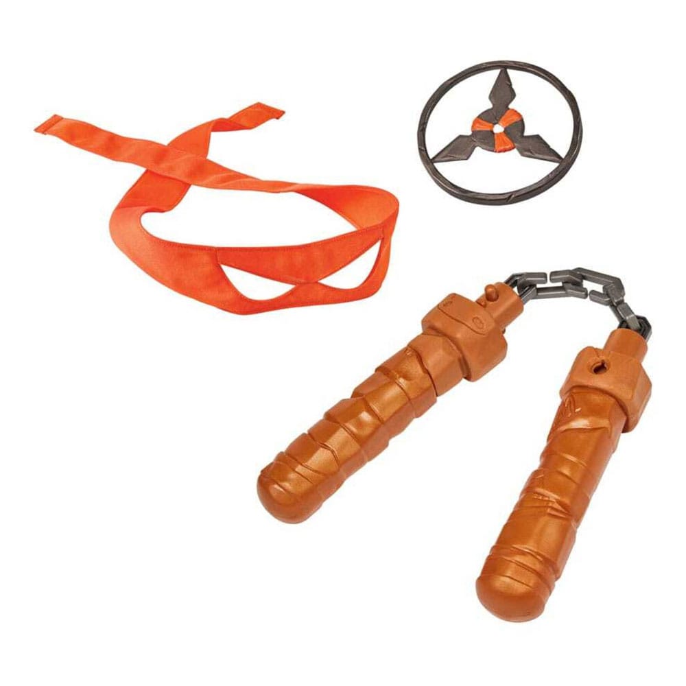 Teenage Mutant Ninja Turtles: Mutant Mayhem Michelangelo Transforming Nunchuk 0043377835233