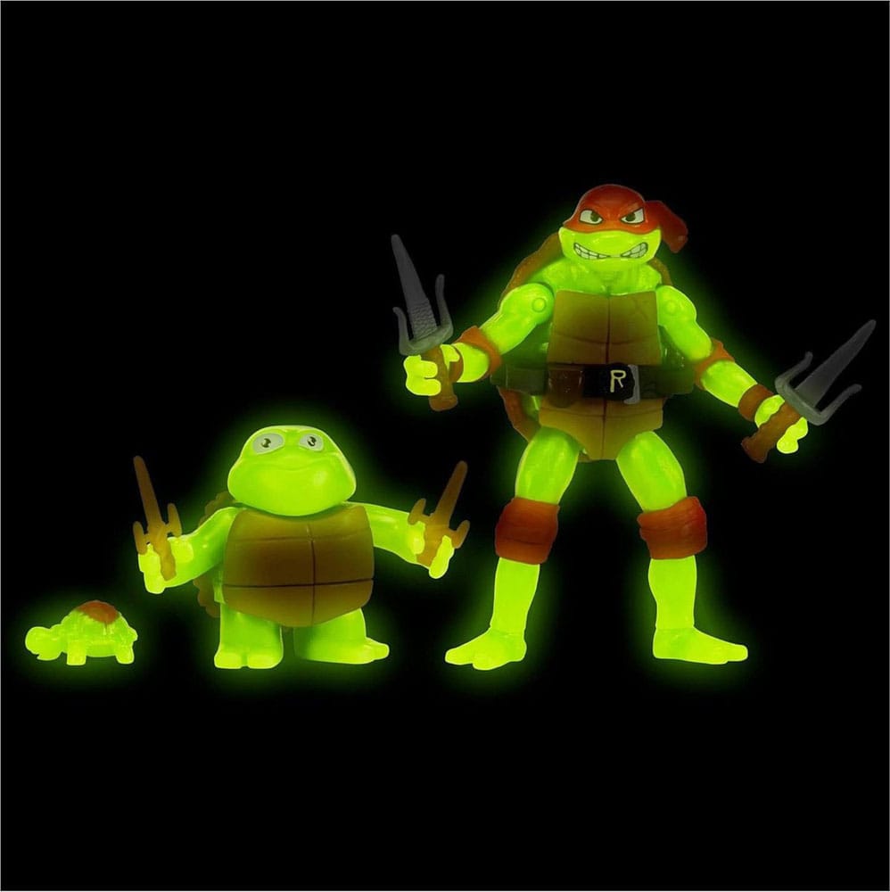 Teenage Mutant Ninja Turtles: Mutant Mayhem Action Figure 3-Pack Raphael Evolution 10 cm 043377835844
