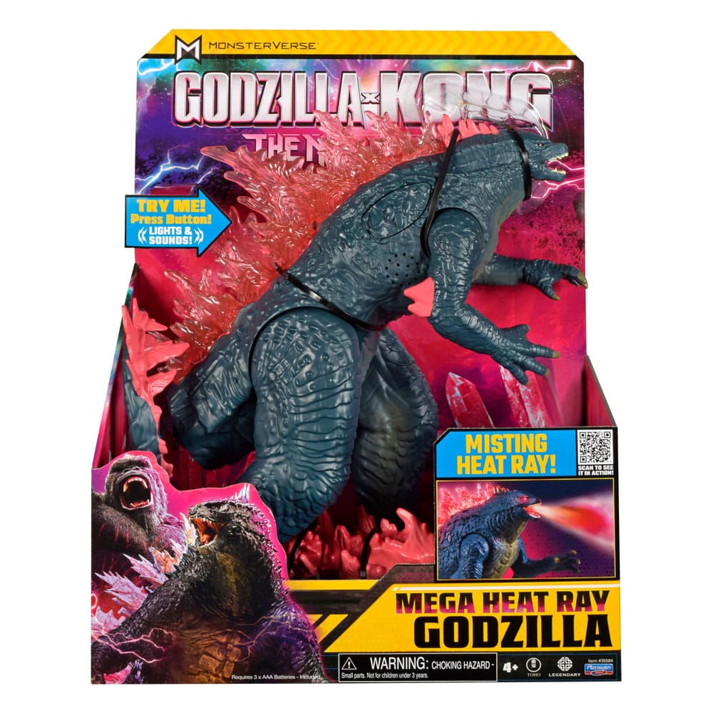 Godzilla × Kong: The New Empire Mega Titans Action Figure Godzilla 33 cm 0043377355847