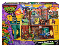 Teenage Mutant Ninja Turtles: Mutant Mayhem Playset Sewer Lair New Version 0043377834755