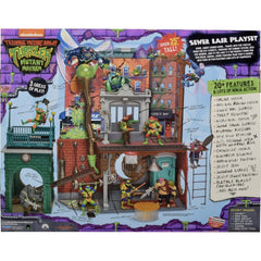 Teenage Mutant Ninja Turtles: Mutant Mayhem Playset Sewer Lair New Version 0043377834755