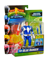 Mighty Morphin Power Rangers Action Figure Auto-Morphin Blue Ranger 12 cm 0043377680413