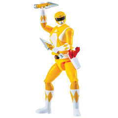 Mighty Morphin Power Rangers Action Figure Auto-Morphin Yellow Ranger 12 cm 043377680420
