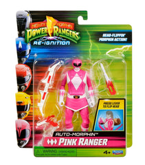 Mighty Morphin Power Rangers Action Figure Auto-Morphin Pink Ranger 12 cm 043377680437