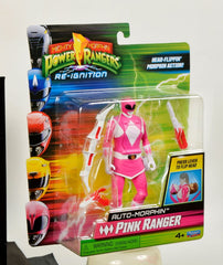 Mighty Morphin Power Rangers Action Figure Auto-Morphin Pink Ranger 12 cm 0043377680437