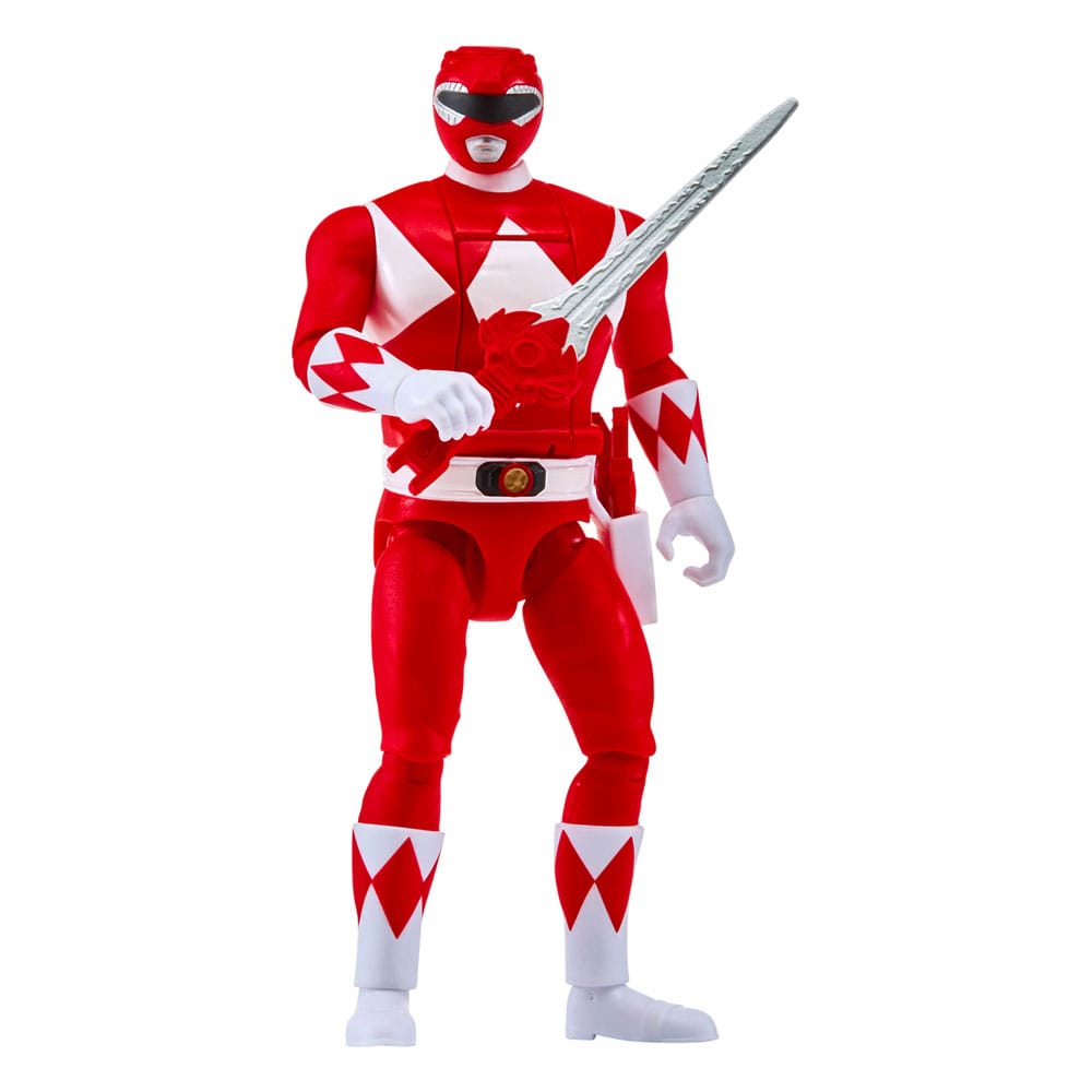 Mighty Morphin Power Rangers Action Figure Auto-Morphin Red Ranger 12 cm 0043377680451