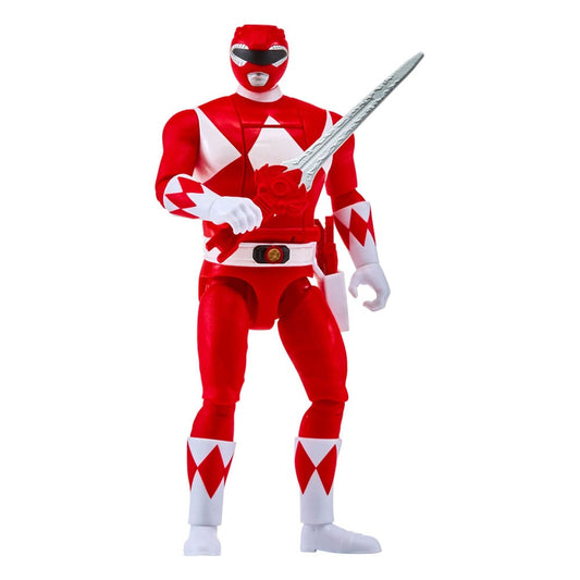 Mighty Morphin Power Rangers Action Figure Auto-Morphin Red Ranger 12 cm 0043377680451