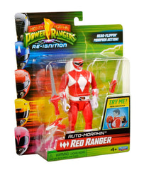 Mighty Morphin Power Rangers Action Figure Auto-Morphin Red Ranger 12 cm 0043377680451