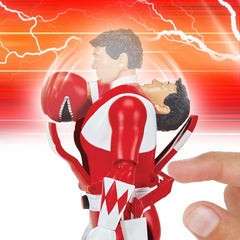 Mighty Morphin Power Rangers Action Figure Auto-Morphin Red Ranger 12 cm 0043377680451