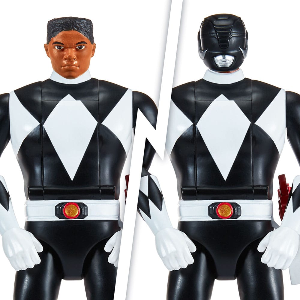Mighty Morphin Power Rangers Action Figure Auto-Morphin Black Ranger 12 cm 0043377680468