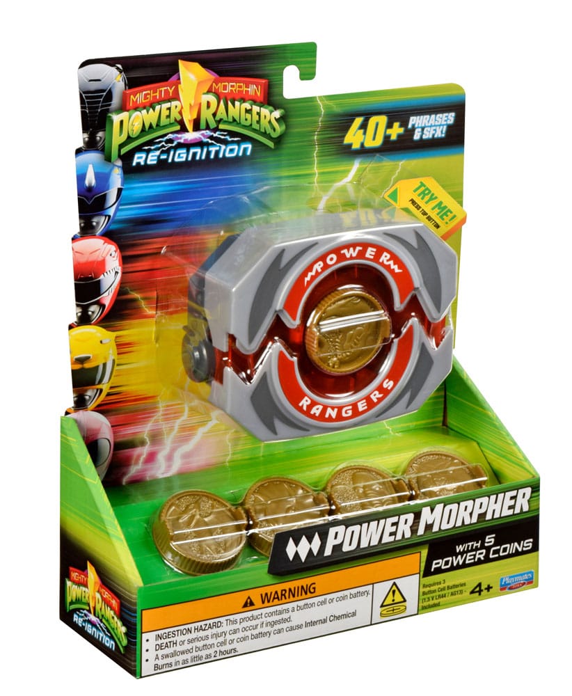 Mighty Morphin Power Rangers Belt clip Power Morpher Deluxe 0043377687719