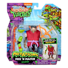 Tales of the Teenage Mutant Ninja Turtles Mix 'n Match Action Figure Splinter 12 cm 0043377838050