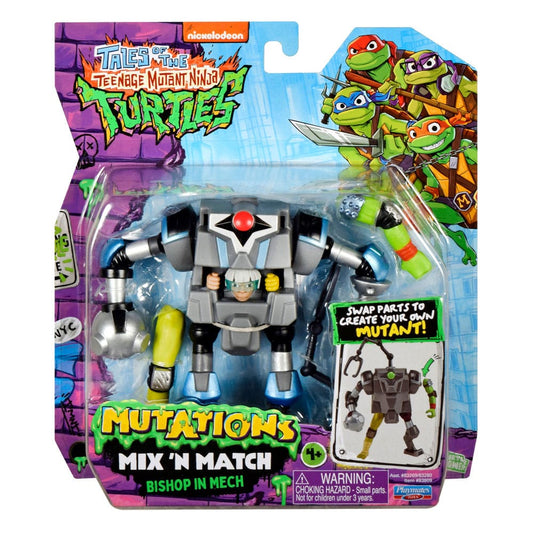 Tales of the Teenage Mutant Ninja Turtles Mix 'n Match Action Figure Mech Suit 12 cm 0043377838098