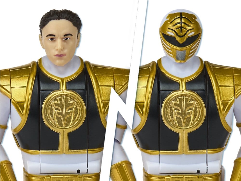 Power Rangers Auto-Morphin Action Figure White Ranger 15 cm 0043377680475