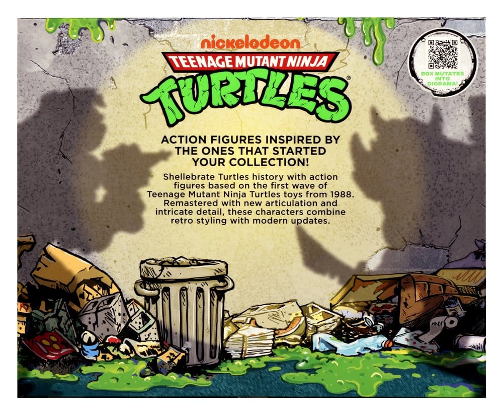 Teenage Mutant Ninja Turtles: Remastered Action Figures Raphael vs. Rocksteady 0043377847229