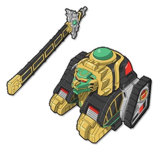 Mighty Morphin Power Rangers Thunderzord Action Figure Lion 0043377682080
