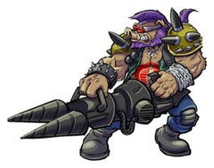 Teenage Mutant Ninja Turtles x G.I. Joe Crossover Classics Action Figure Rocksteady x Dreadnok Buzzer 12 cm 0043377819349