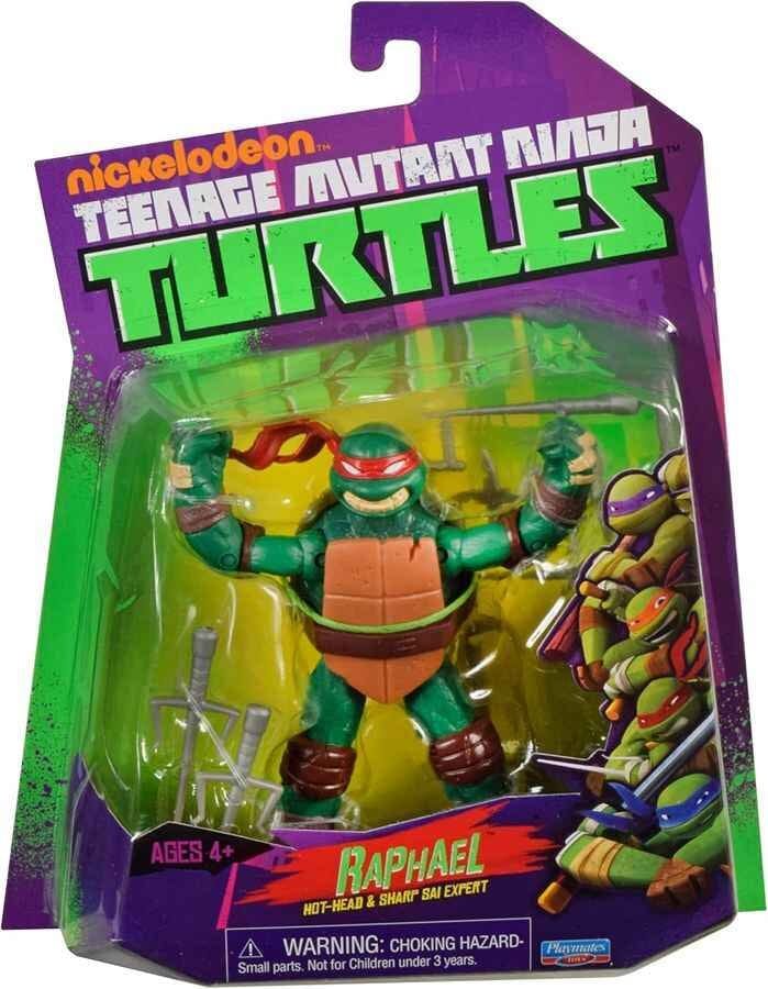 Teenage Mutant Ninja Turtles World of TMNT Action Figure Raphael 11 cm 043377838654