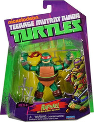 Teenage Mutant Ninja Turtles World of TMNT Action Figure Raphael 11 cm 043377838654